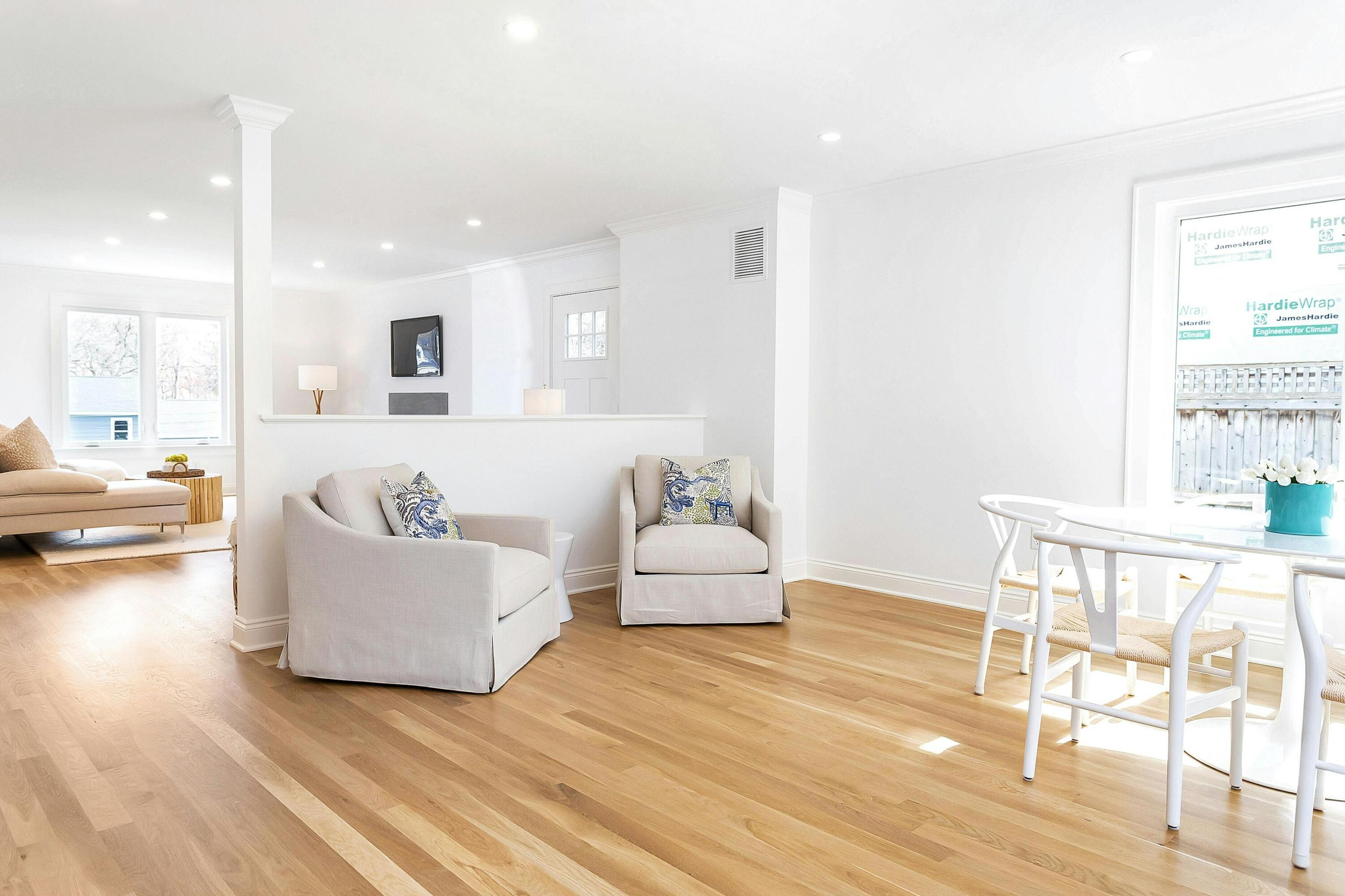 34 Crimmins Road Darien, CT 06820 - Photo 5 of 28 a living room with furniture and a wooden floor