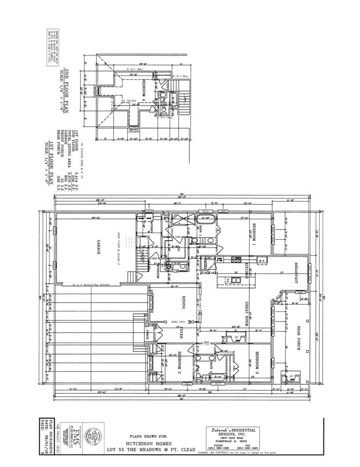 17402 Burwick Loop Fairhope, AL 36532 - Photo 39 of 40 Floor Plan