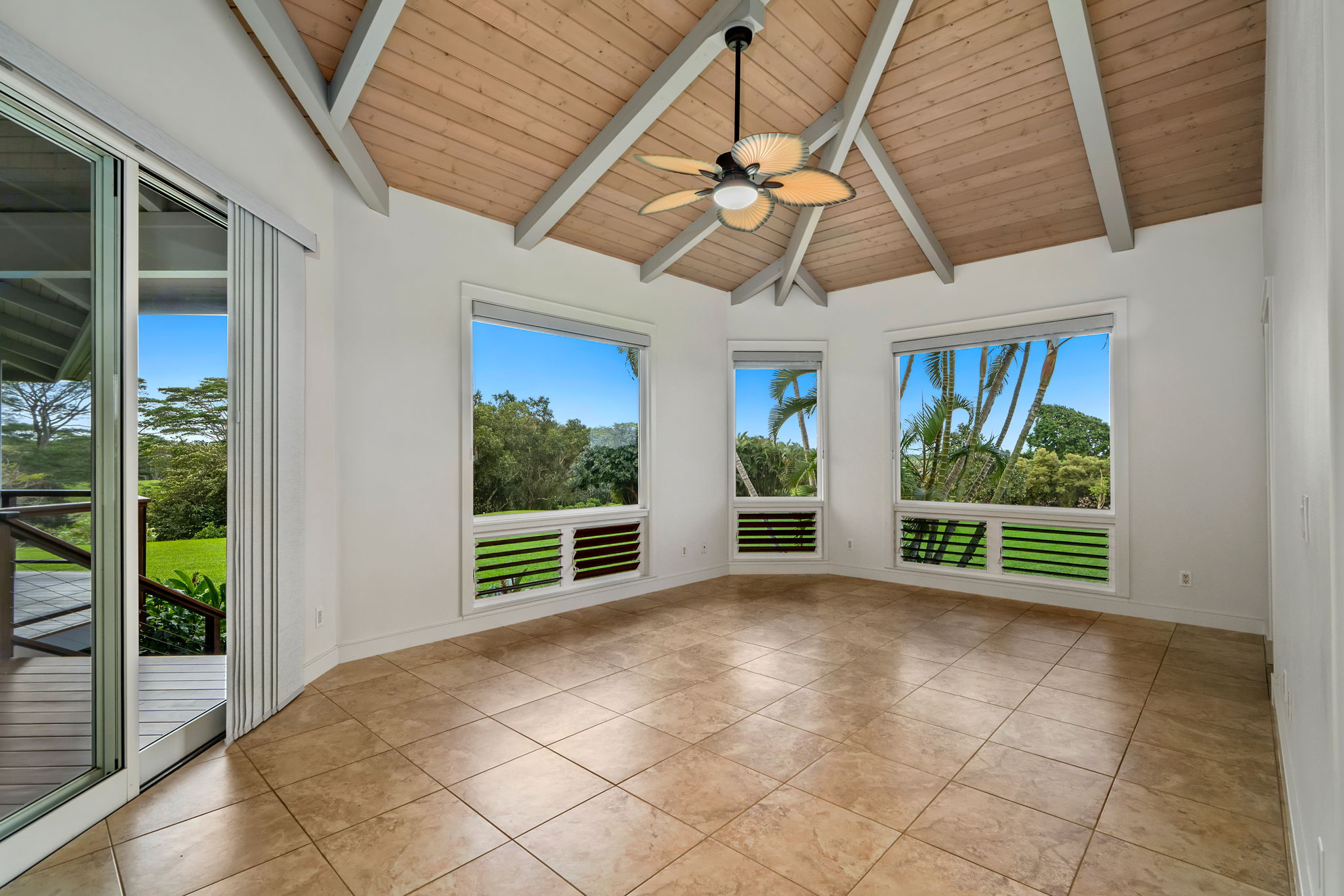 4928 Wailapa Road, Unit A Kilauea, HI 96754 - Photo 22 of 30 a view of outdoor space and staircase