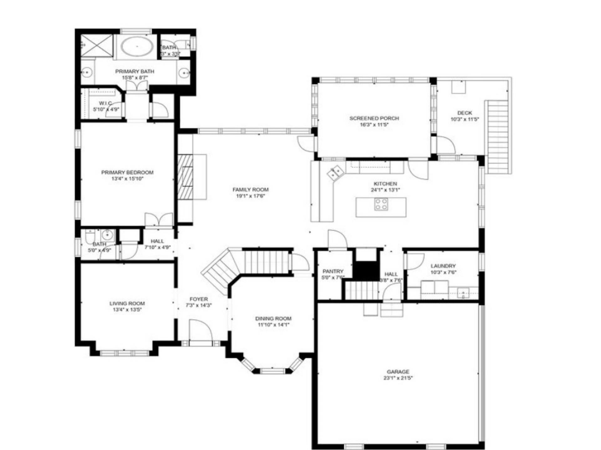 5805 Rocky Point Court Raleigh, NC 27613 - Photo 45 of 47 lower level
