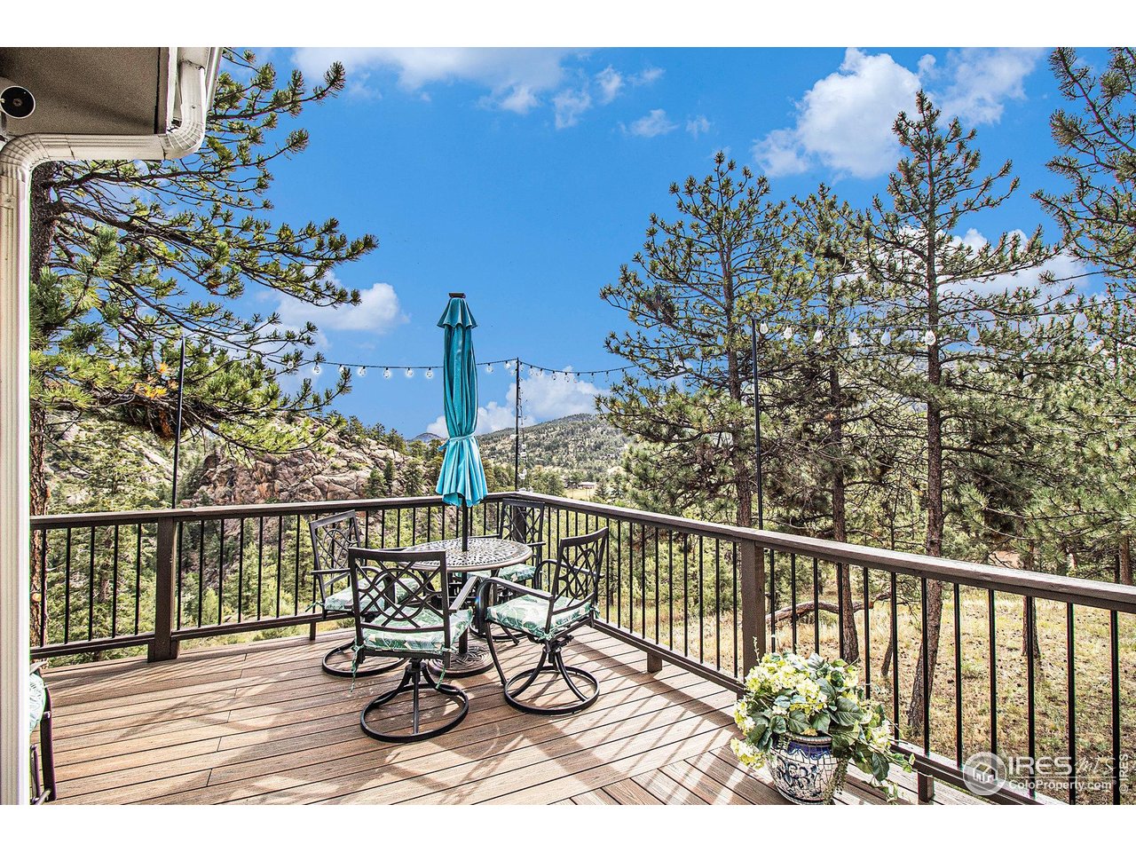 270 Choctaw Road Lyons, CO 80540 - Photo 7 of 30 Main Floor of the home and includes the large deck that offers privacy and views! Dine Outdoors!
