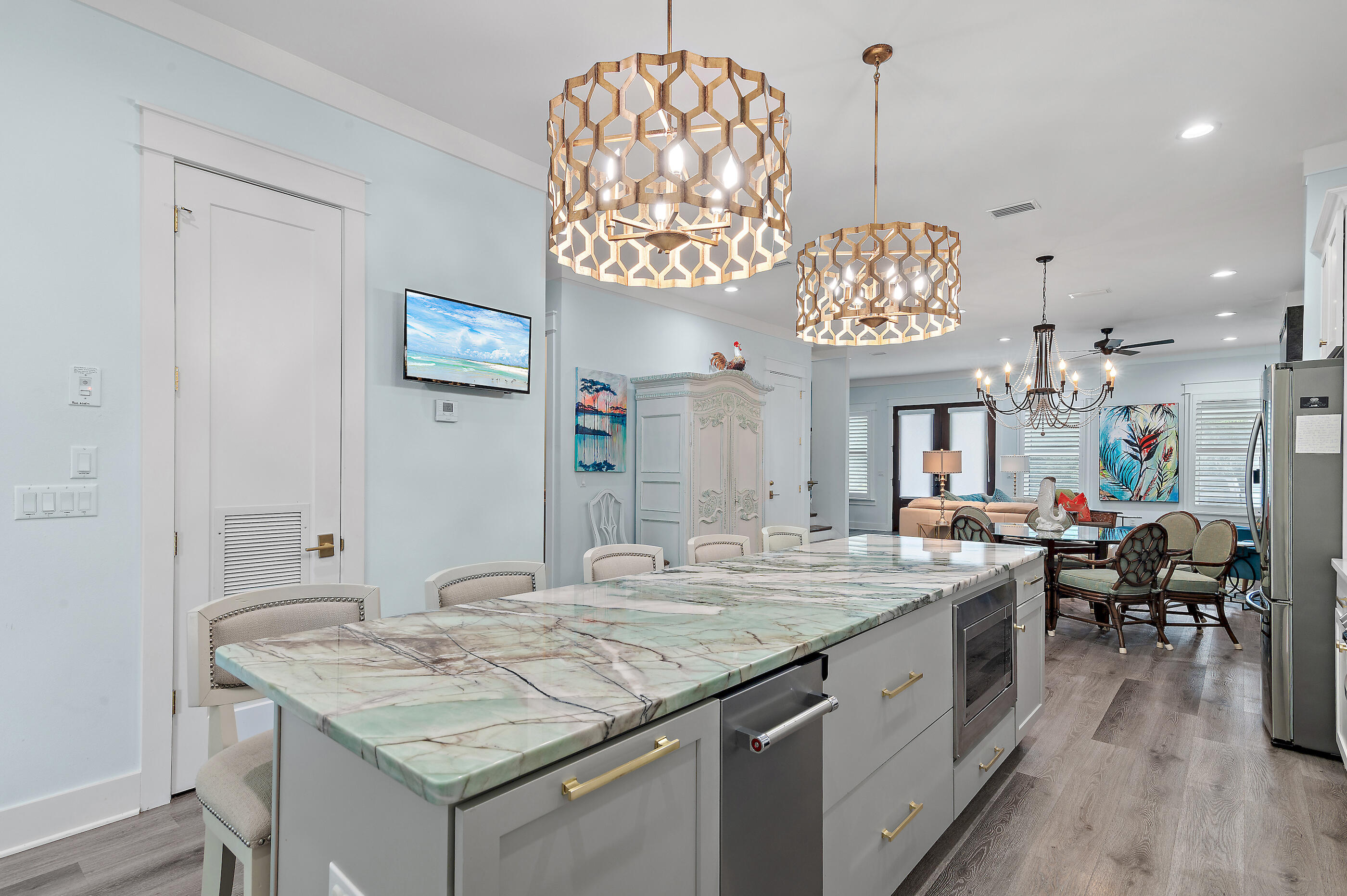 75 Pelayo Avenue Santa Rosa Beach, FL 32459 - Photo 27 of 67 kitchen island
