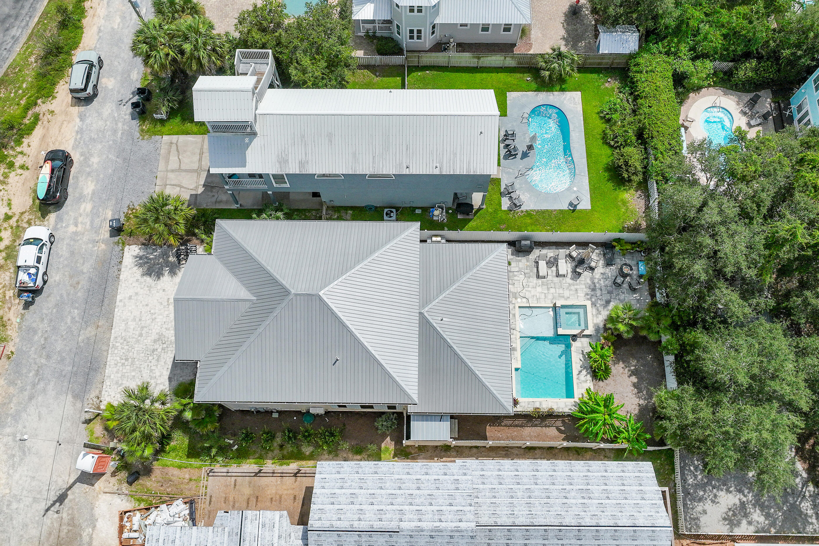 75 Pelayo Avenue Santa Rosa Beach, FL 32459 - Photo 6 of 67 an aerial view of a house