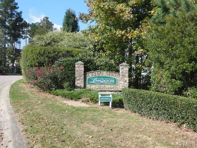 4105 Landover Lane, Unit 3 Raleigh, NC 27616 - Photo 3 of 6 a view of a bench in a garden