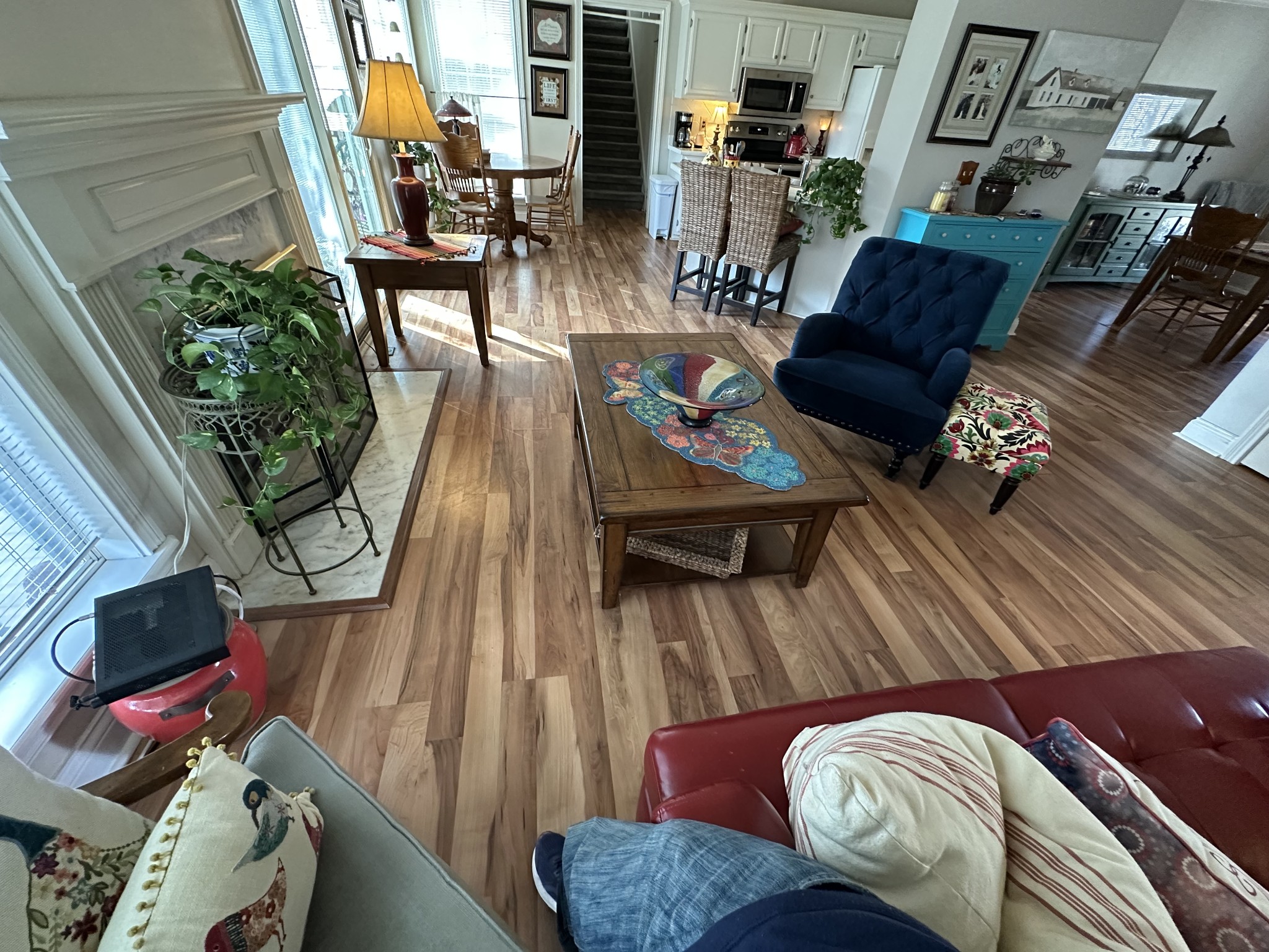 1817 Devon Drive Spring Hill, TN 37174 - Photo 4 of 28 a living room with furniture and wooden floor