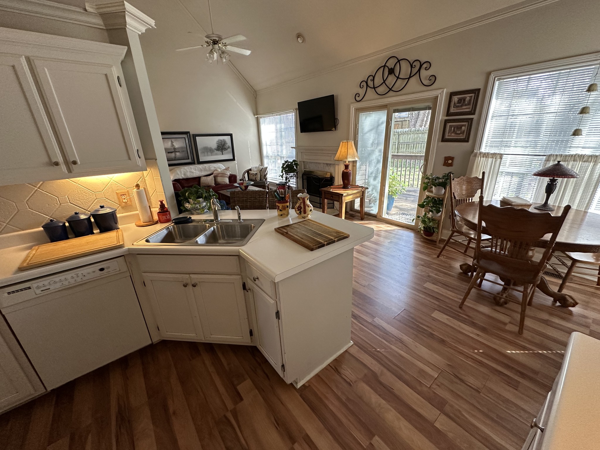 1817 Devon Drive Spring Hill, TN 37174 - Photo 9 of 28 a open kitchen with sink cabinets and wooden floor