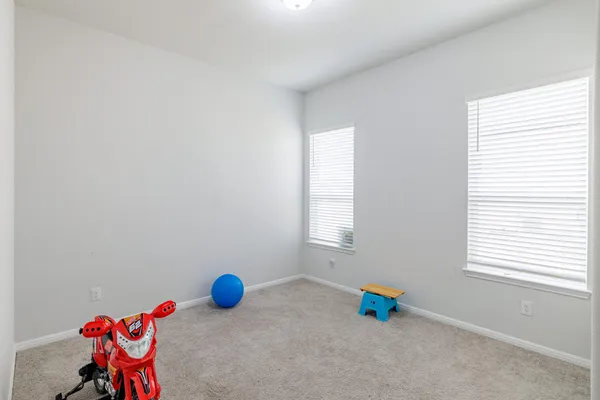 a view of room with toys and plants