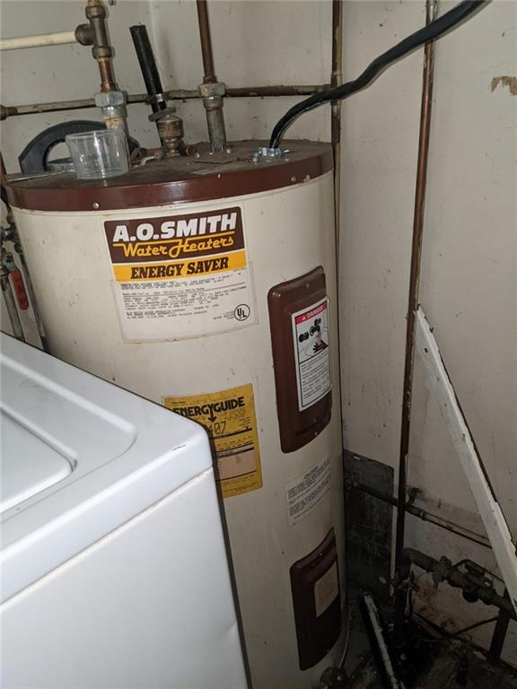530 Virginia Avenue Rochester, PA 15074 - Photo 10 of 22 a utility room with dryer and washer