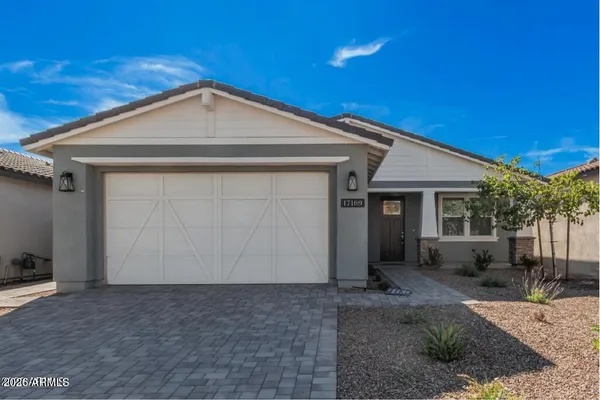 a view of a house with a outdoor space