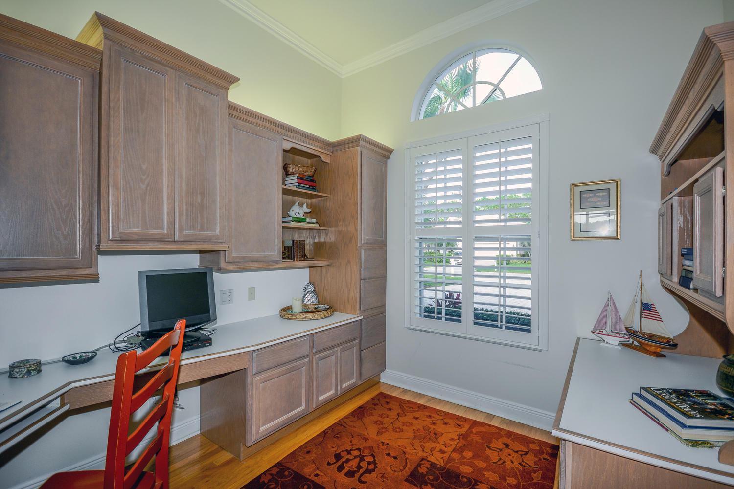 982 Southwest Blue Stem Way Stuart, FL 34997 - Photo 13 of 37 Custom office with built ins