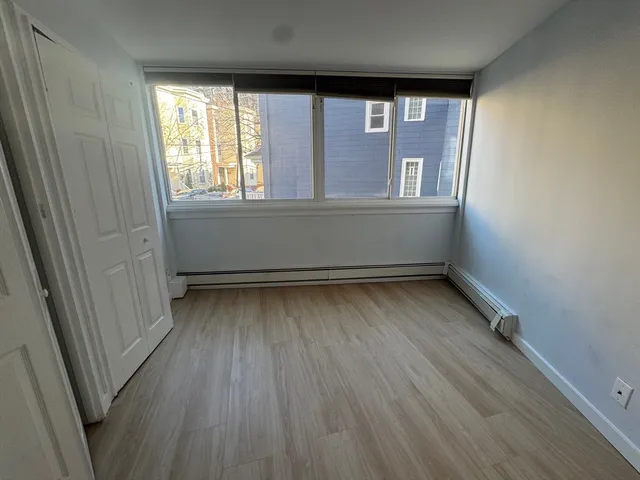 wooden floor in an empty room