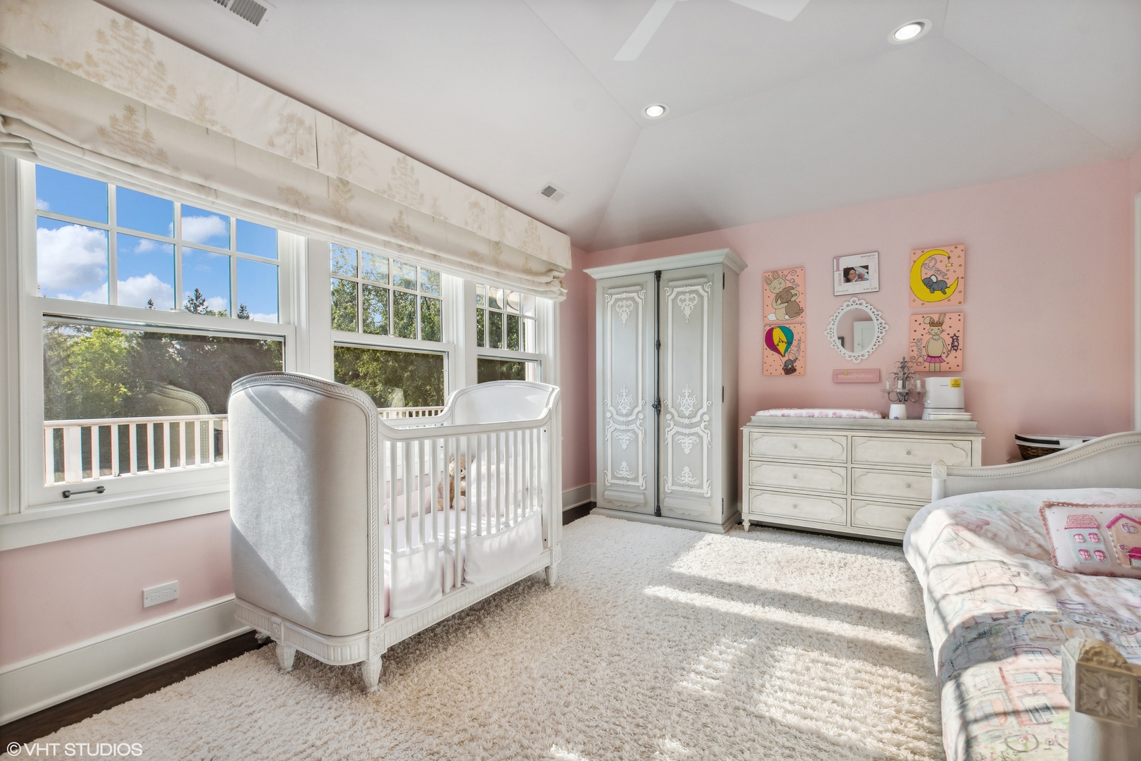 346 Grove Street Glencoe, IL 60022 - Photo 25 of 61 a bedroom with furniture and a large window