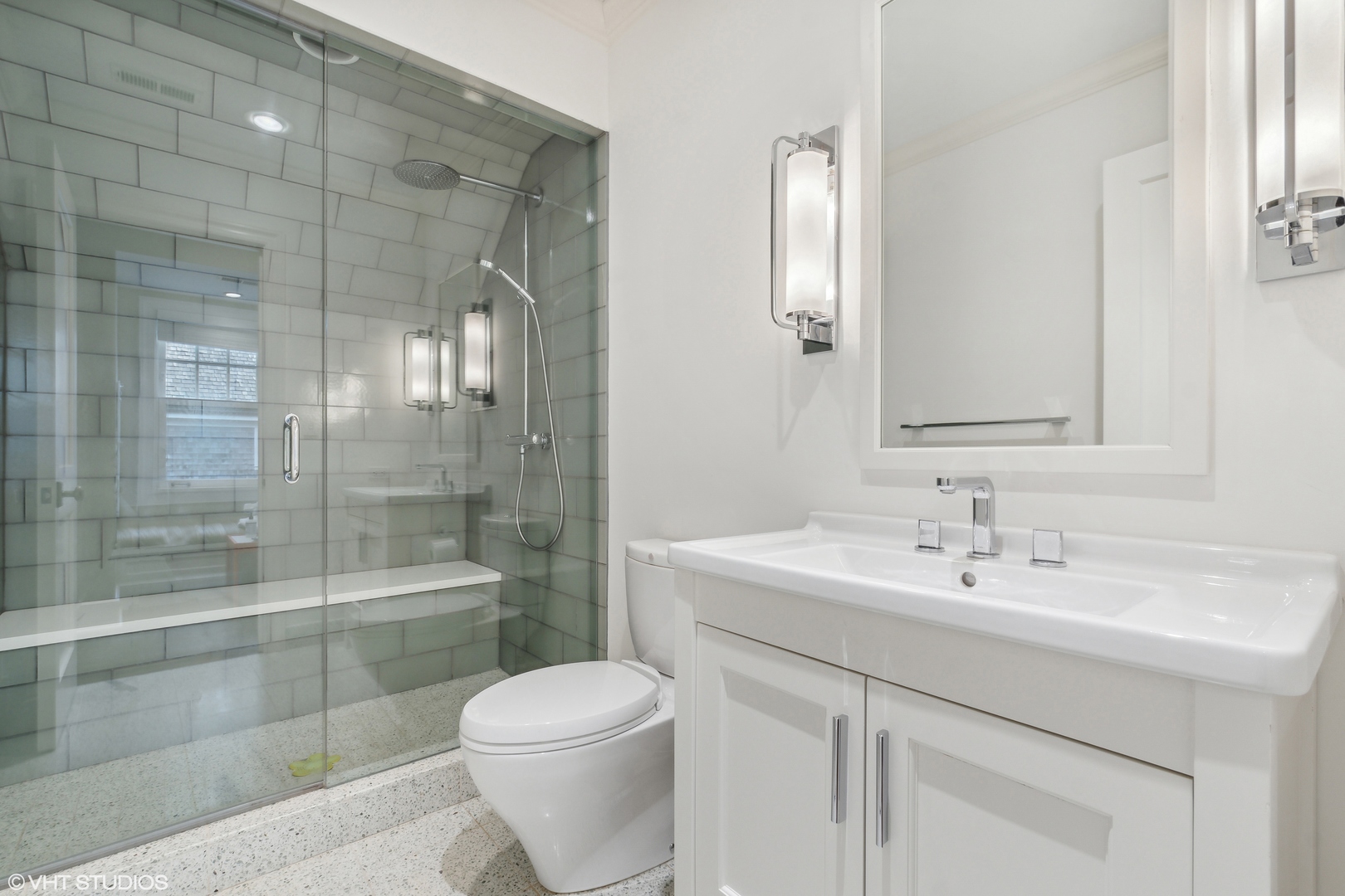 346 Grove Street Glencoe, IL 60022 - Photo 29 of 61 a bathroom with a sink toilet and shower