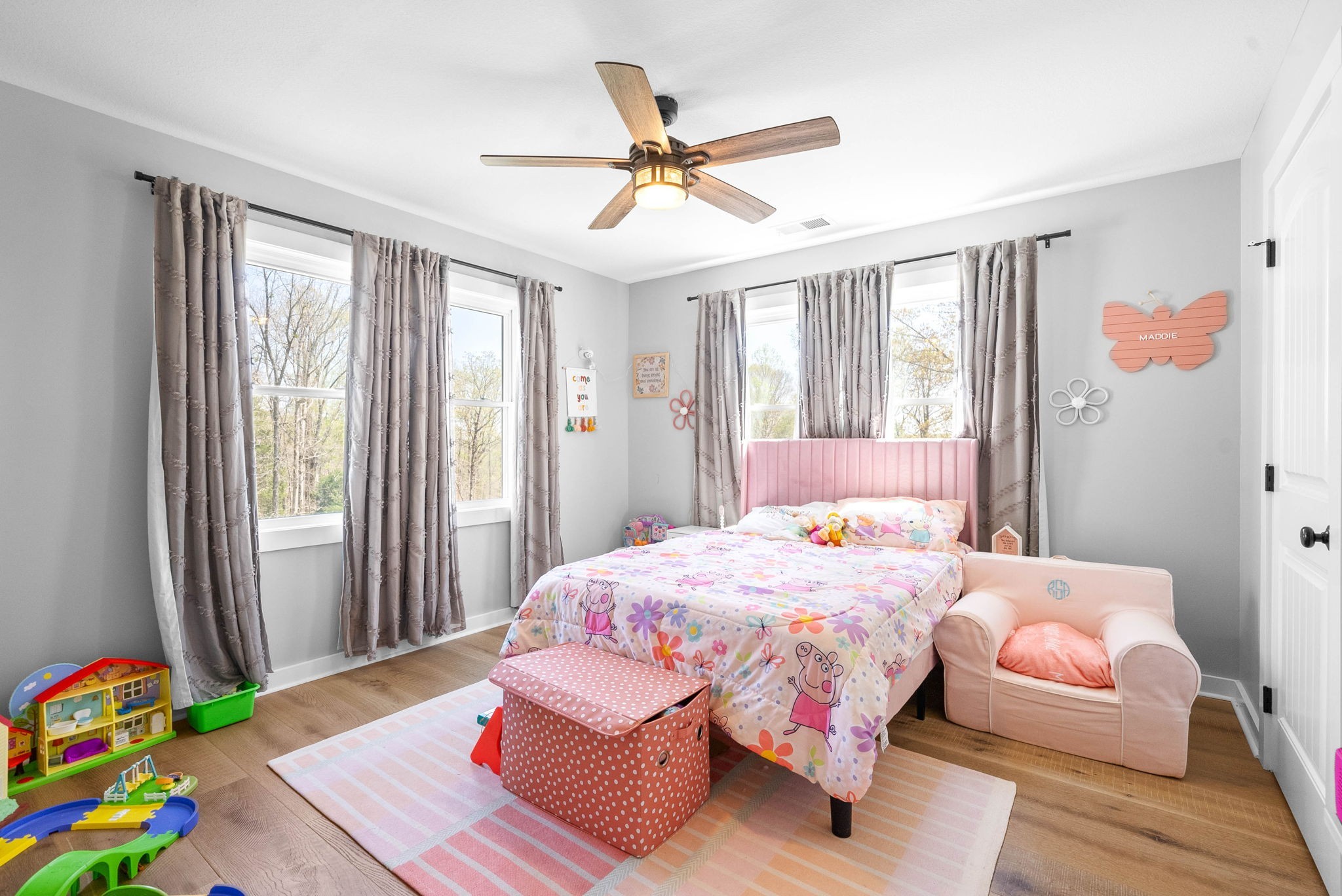 234 Davis Lane Erin, TN 37061 - Photo 25 of 45 a bedroom with a bed and wooden floor