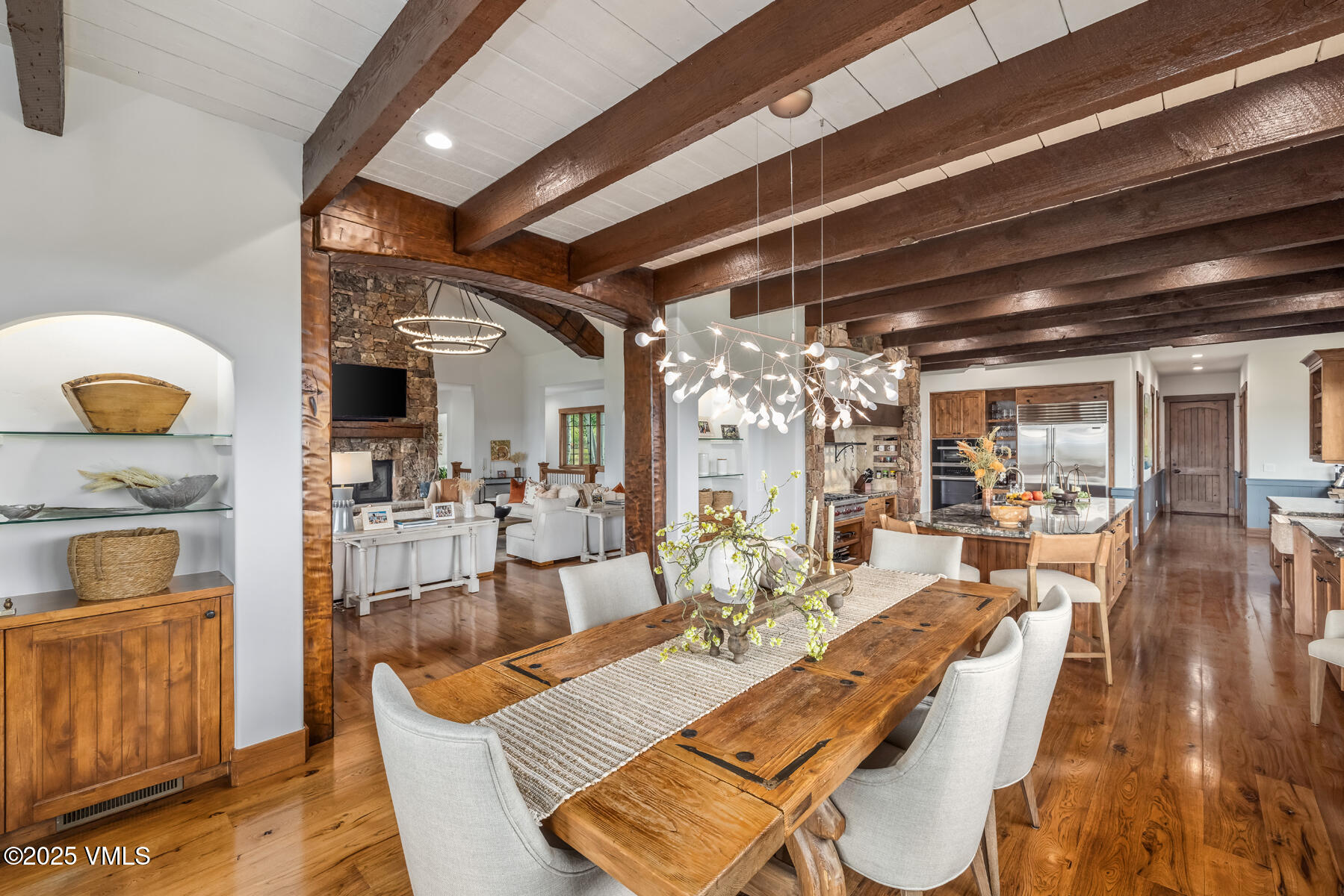 254 Pine Marten Way Edwards, CO 81632 - Photo 14 of 46 a view of a dining room with furniture window and outside view