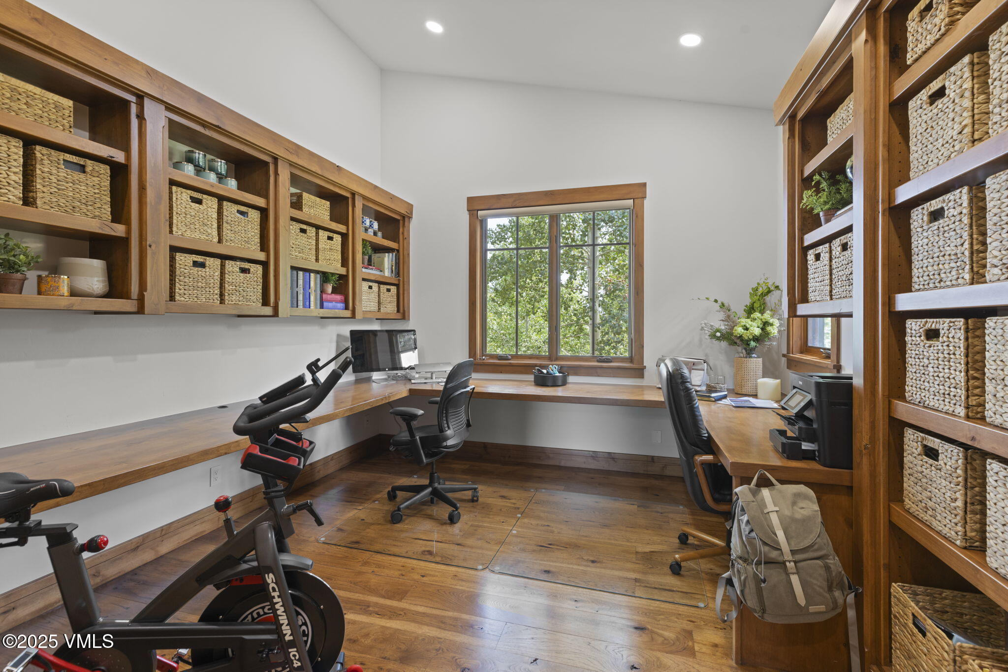 254 Pine Marten Way Edwards, CO 81632 - Photo 26 of 46 a view of a workspace with furniture and a bookshelf