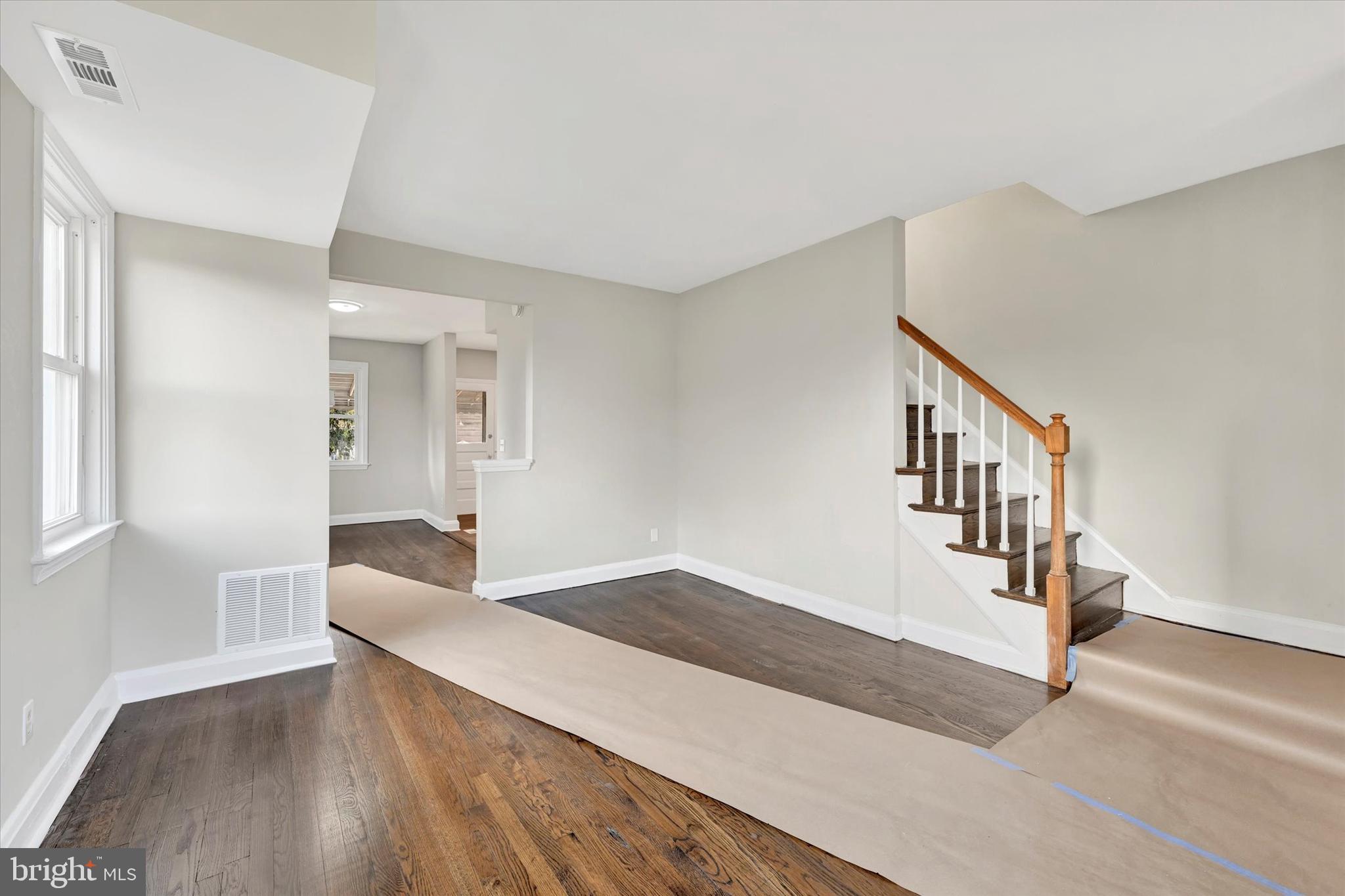 54 Wiltshire Road Essex, MD 21221 - Photo 3 of 22 a view of an entryway with wooden floor
