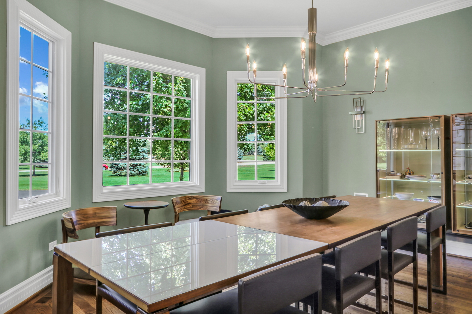 17451 Bridle Trail Road Gurnee, IL 60031 - Photo 23 of 50 a view of a dining room with furniture and window