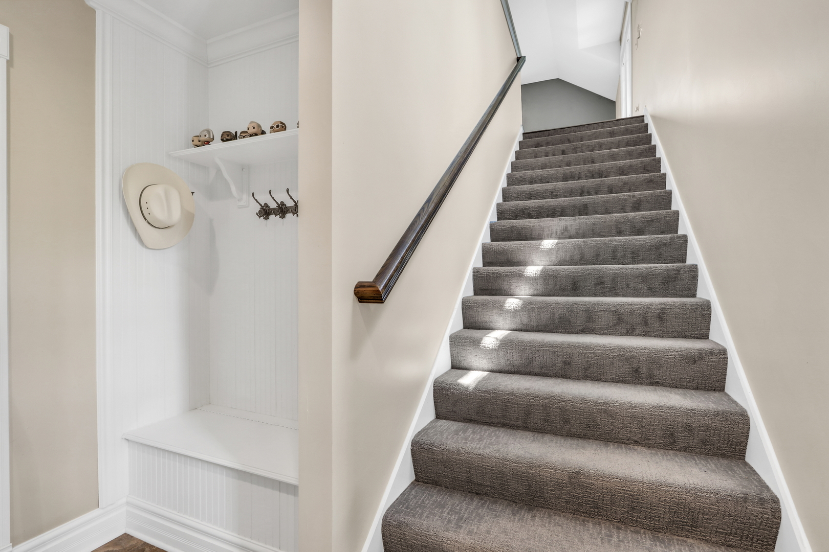 17451 Bridle Trail Road Gurnee, IL 60031 - Photo 34 of 50 a view of staircase with white walls