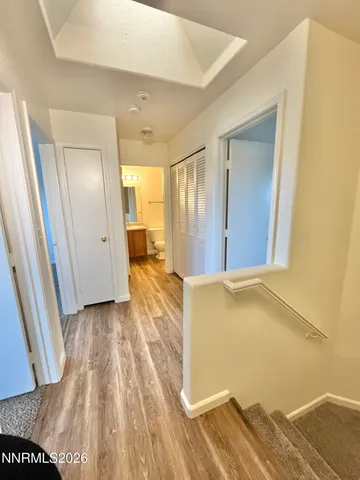 a view of livingroom with hardwood