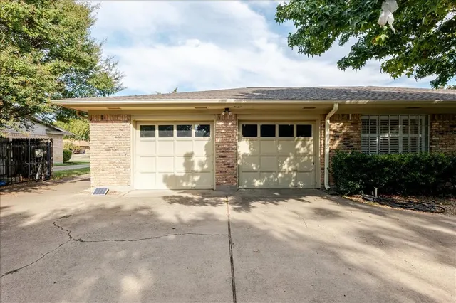 a view of a house with a patio