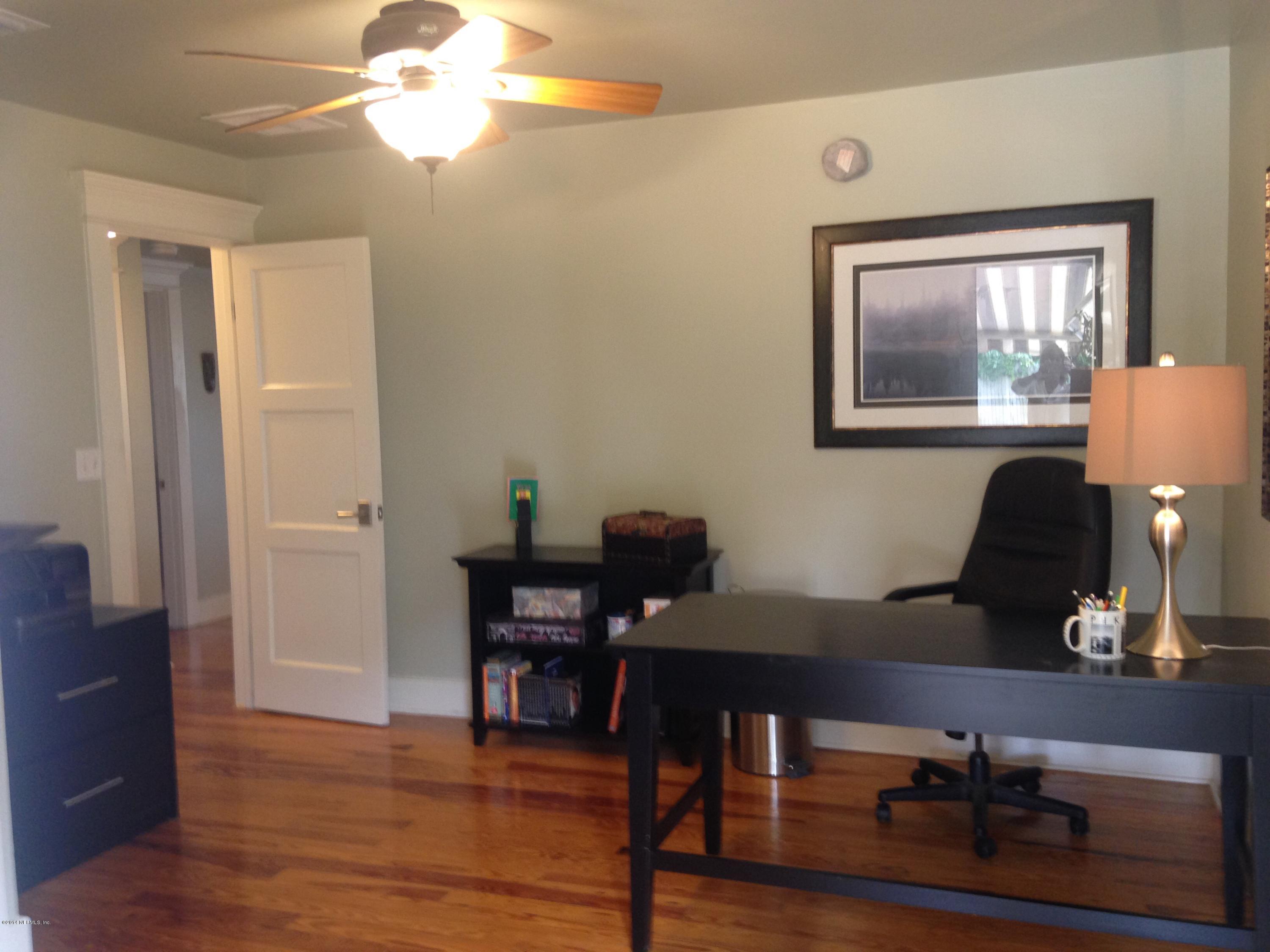 310 7th Street Atlantic Beach, FL 32233 - Photo 12 of 37 a view of a workspace with furniture and a window
