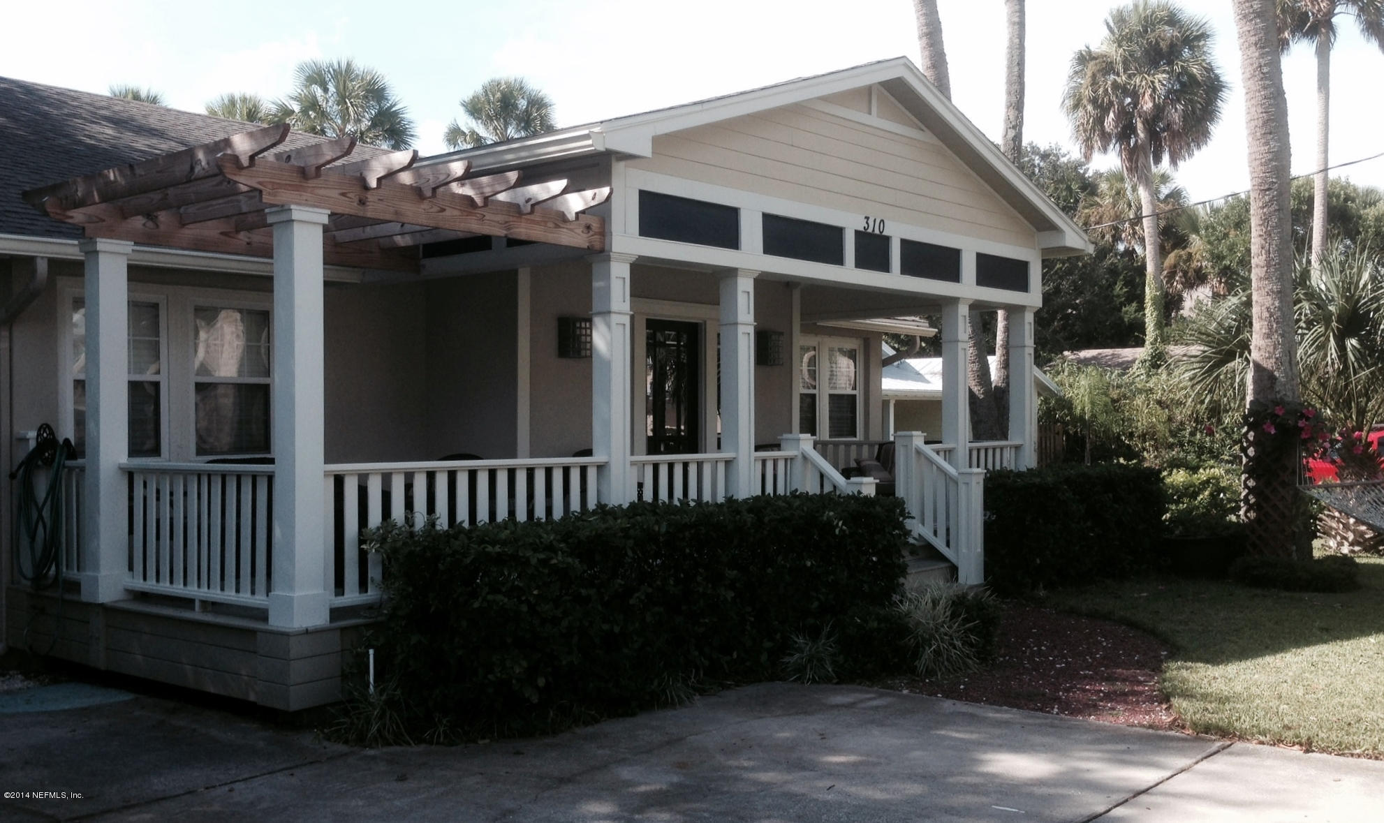 310 7th Street Atlantic Beach, FL 32233 - Photo 37 of 37 a view of a house with a yard