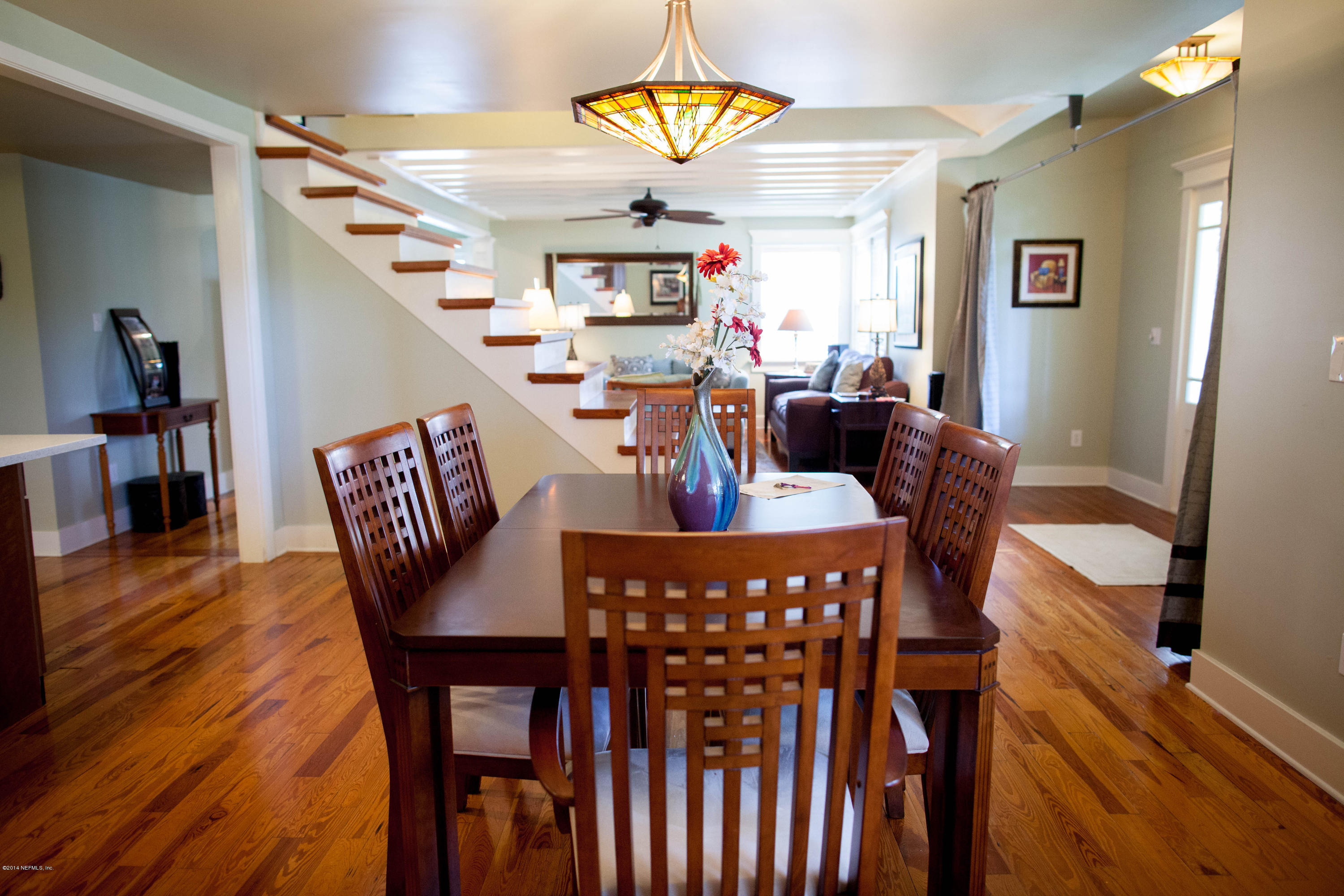 310 7th Street Atlantic Beach, FL 32233 - Photo 6 of 37 a view of a dining room with furniture and wooden floor