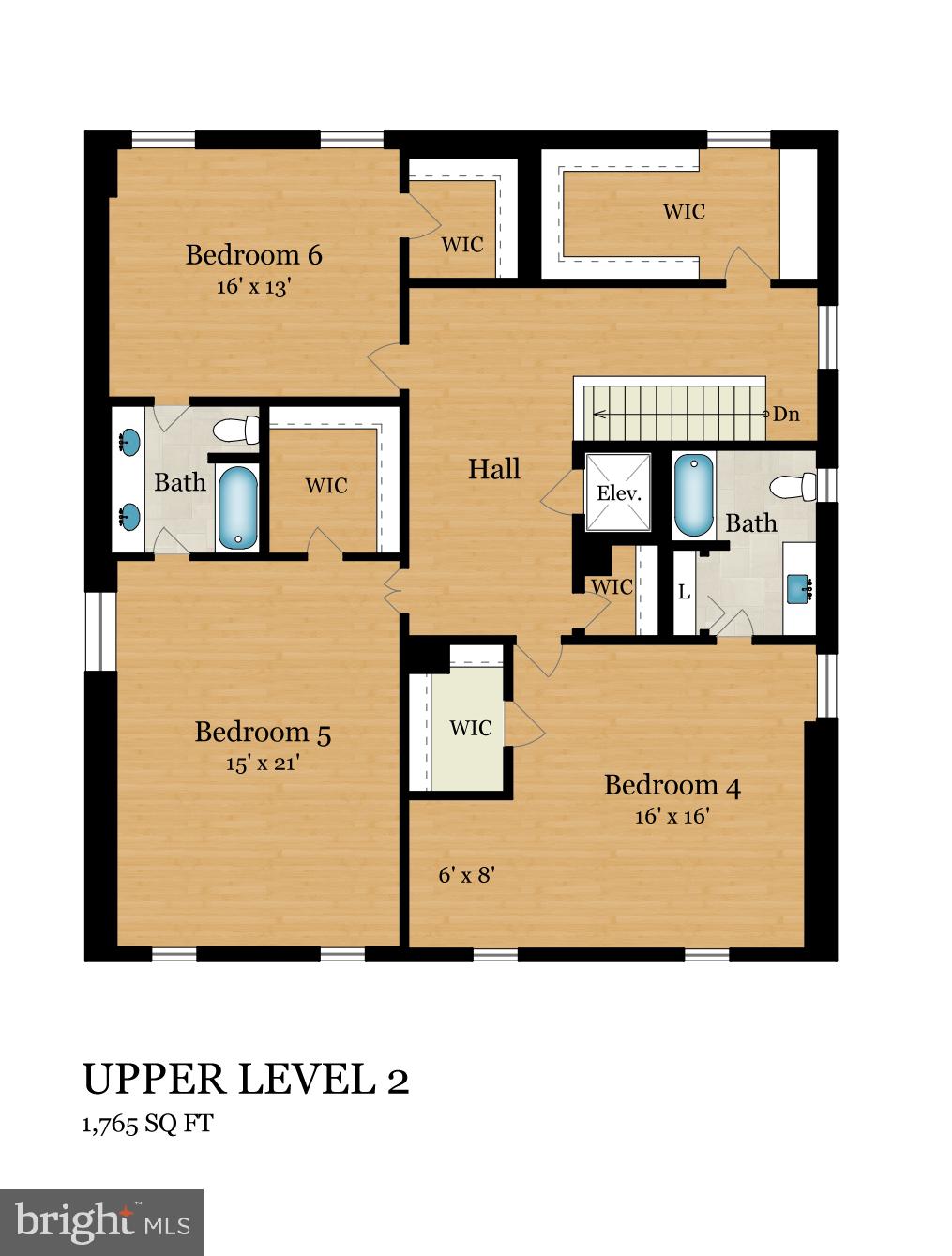 2344 S Street Northwest Washington, DC 20008 - Photo 26 of 52 Upper Level 2