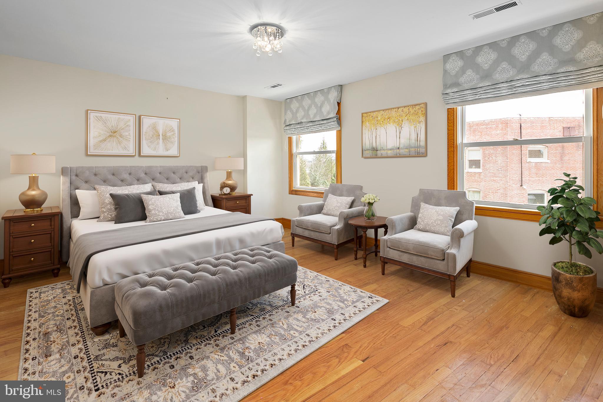 2344 S Street Northwest Washington, DC 20008 - Photo 30 of 52 6th bedroom virtually staged