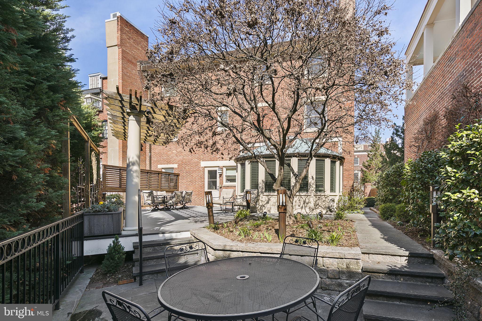 2344 S Street Northwest Washington, DC 20008 - Photo 44 of 52 Very private landscaped yard