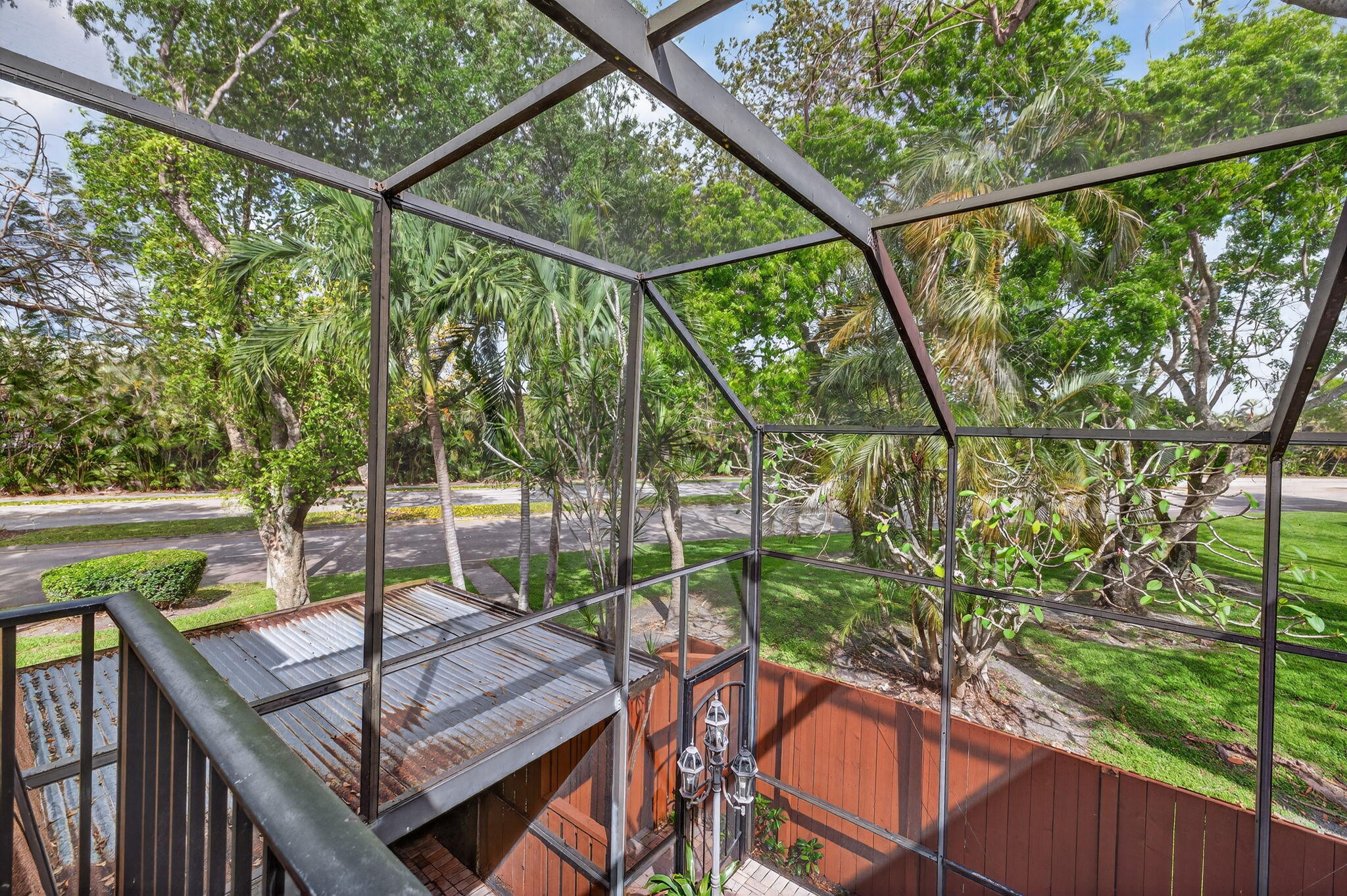9101 Southwest 19th Place, Unit A Davie, FL 33324 - Photo 35 of 58 35 Screen Enclosed Patio