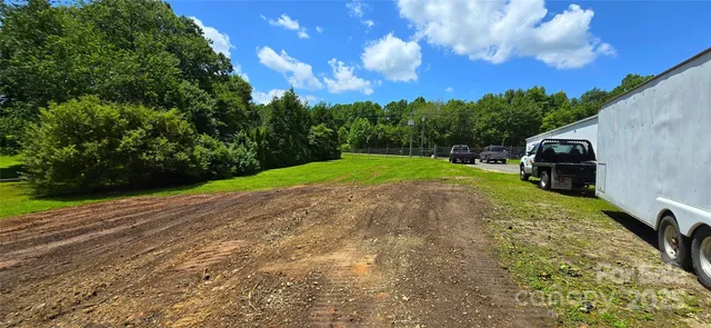 a view of outdoor space with garden
