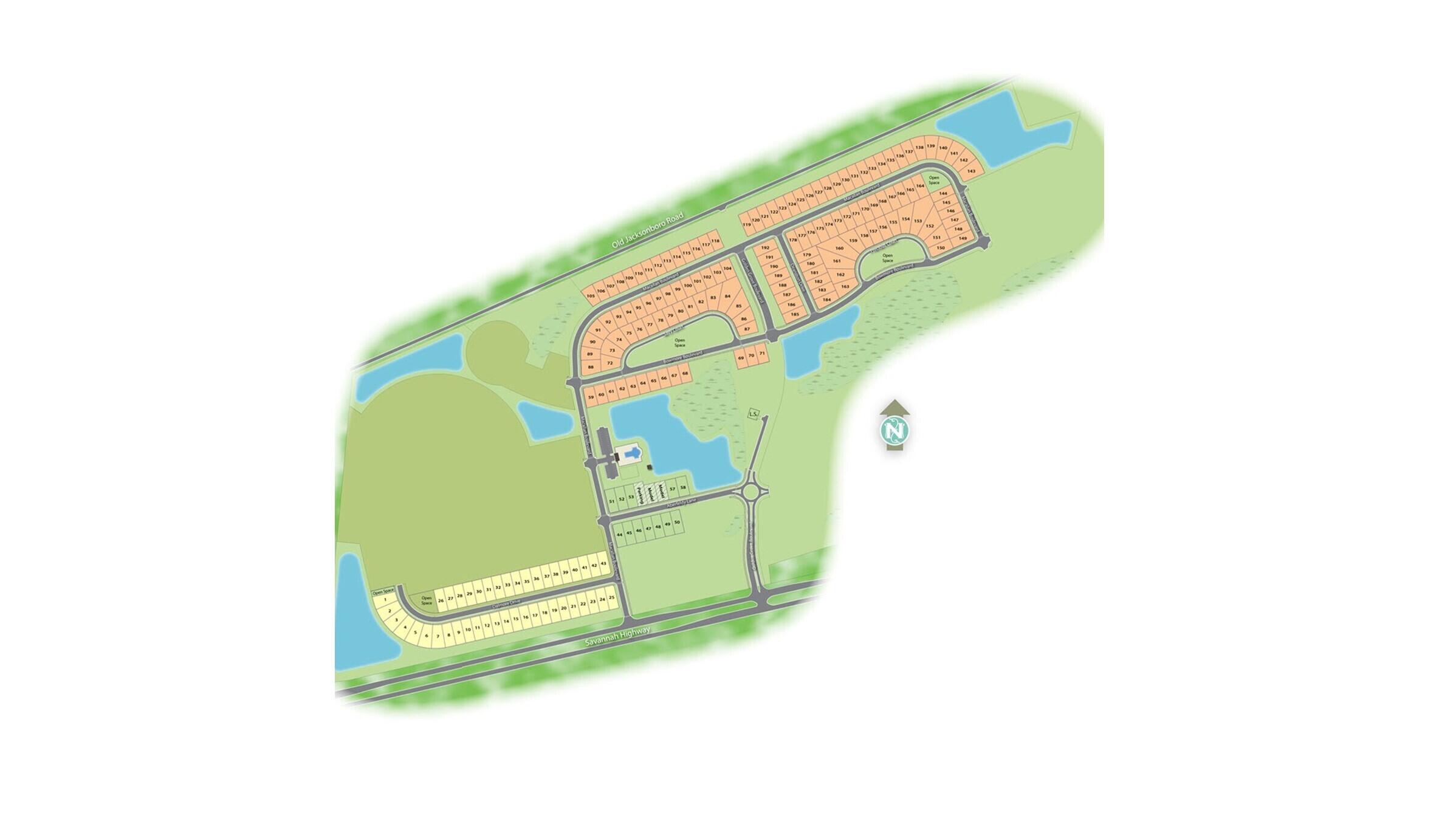 2267 Macallan Boulevard Ravenel, SC 29470 - Photo 6 of 29 Community Map - Hillcrest