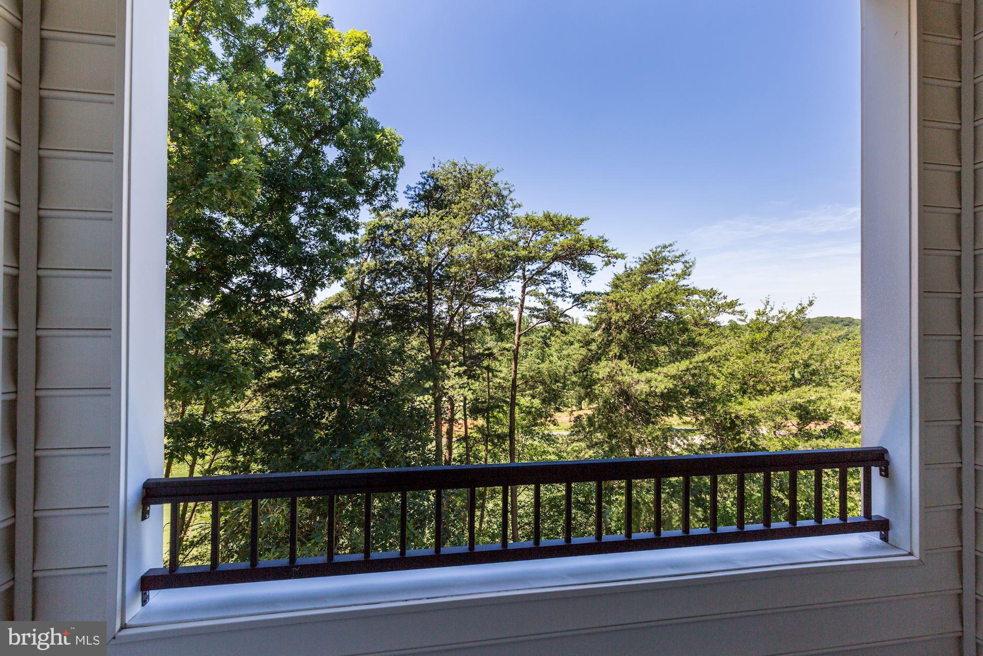 7305 Brookview Road, Unit 304 Elkridge, MD 21075 - Photo 14 of 45 Covered Balcony with Beautiful View