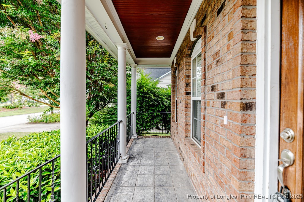 2636 Plum Ridge Road Fayetteville, NC 28306 - Photo 4 of 48 a view of a narrow alley