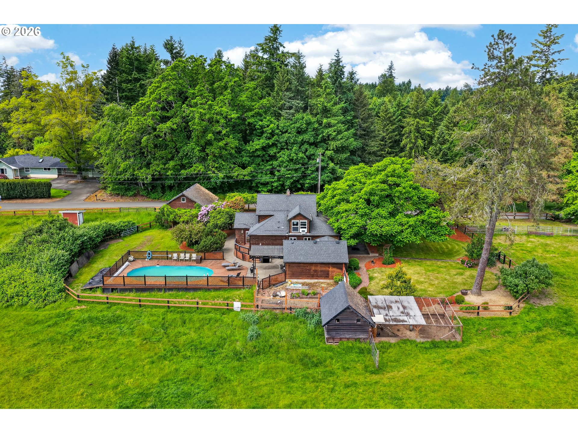 20556 South May Road Oregon City, OR 97045 - Photo 44 of 48 Drone View/UAV