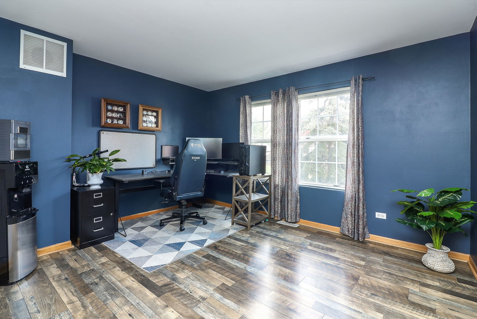 1914 Austrian Pine Street Lockport, IL 60441 - Photo 9 of 17 a workspace with furniture window and a potted plant