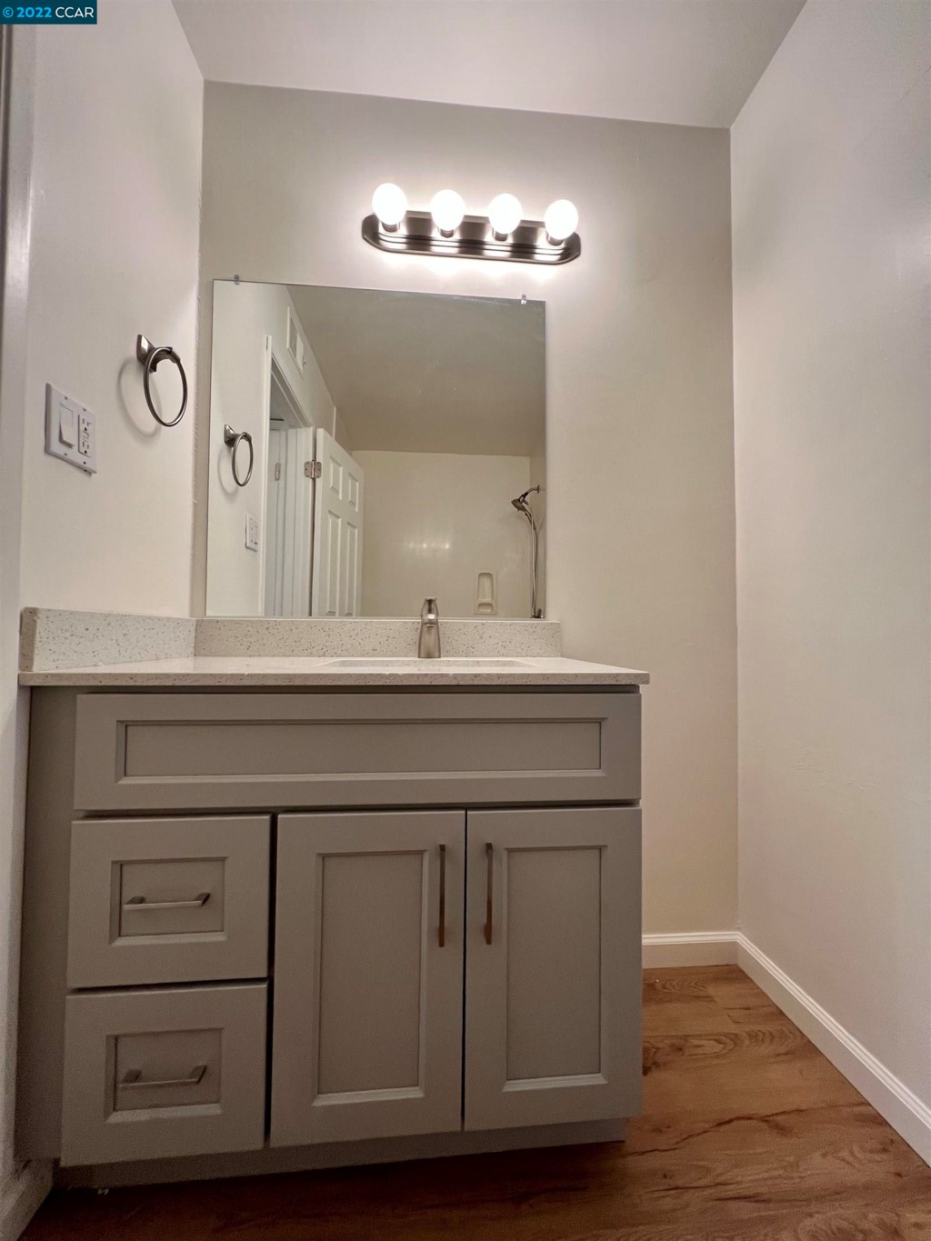 2060 Camel Lane Walnut Creek, CA 94596 - Photo 16 of 33 a bathroom with a sink and a mirror