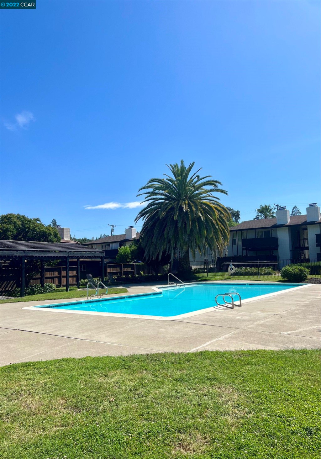 2060 Camel Lane Walnut Creek, CA 94596 - Photo 31 of 33 a view of outdoor space with swimming pool and seating