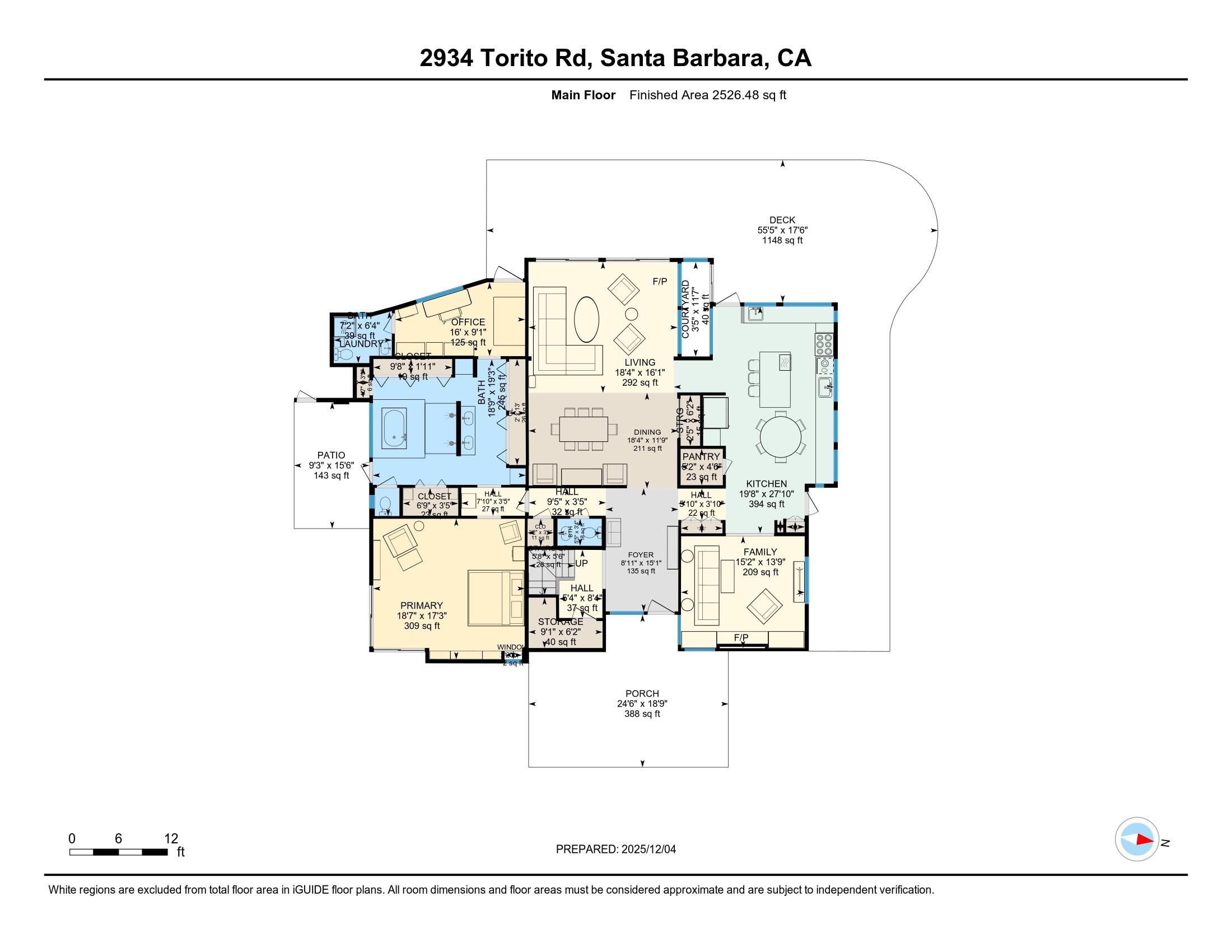 2934 Torito Road Montecito, CA 93108 - Photo 42 of 46 2-Main House - Main Floor