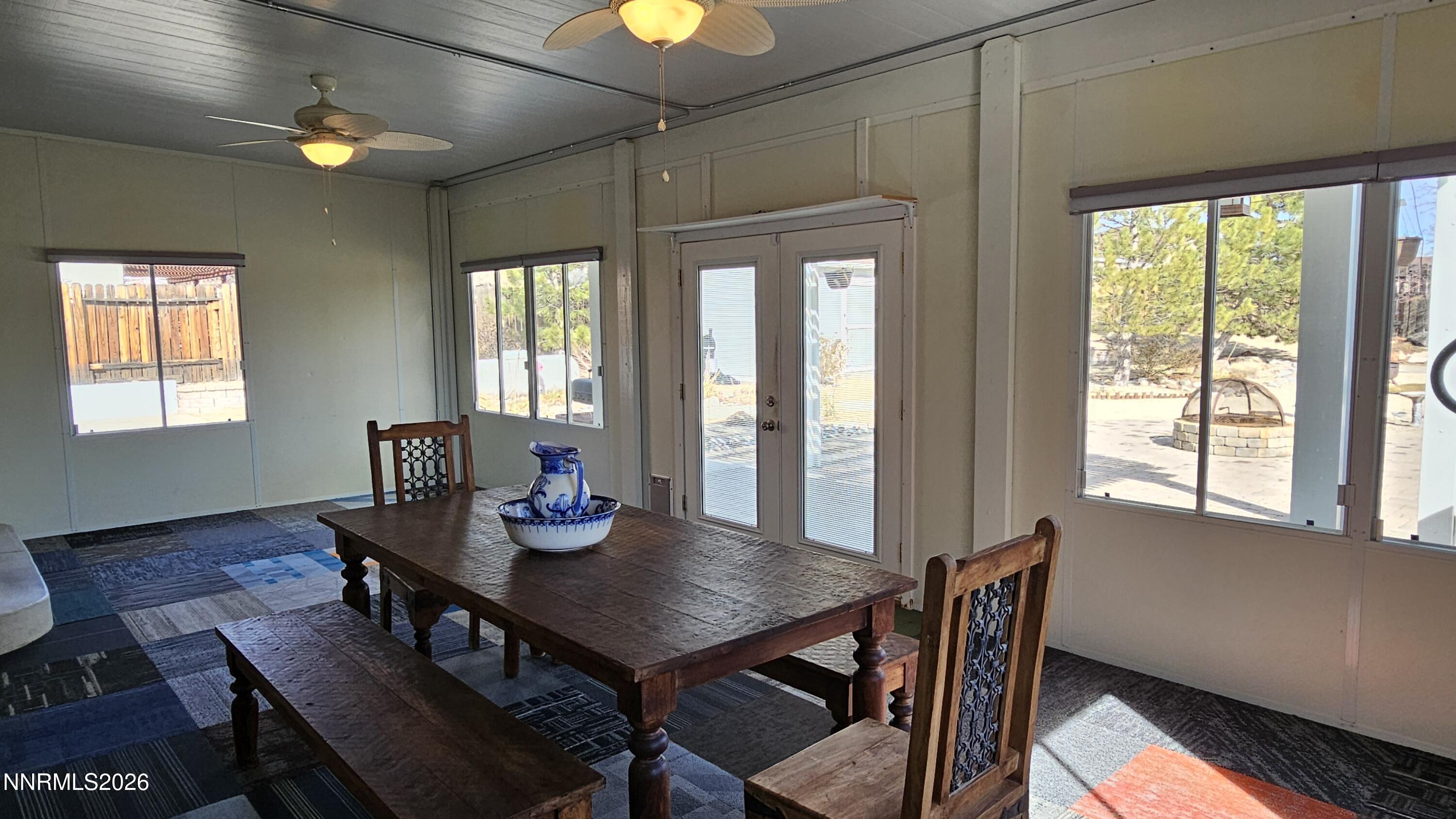 3933 Border Court Reno, NV 89508 - Photo 23 of 36 a view of a dining room with furniture window and outside view