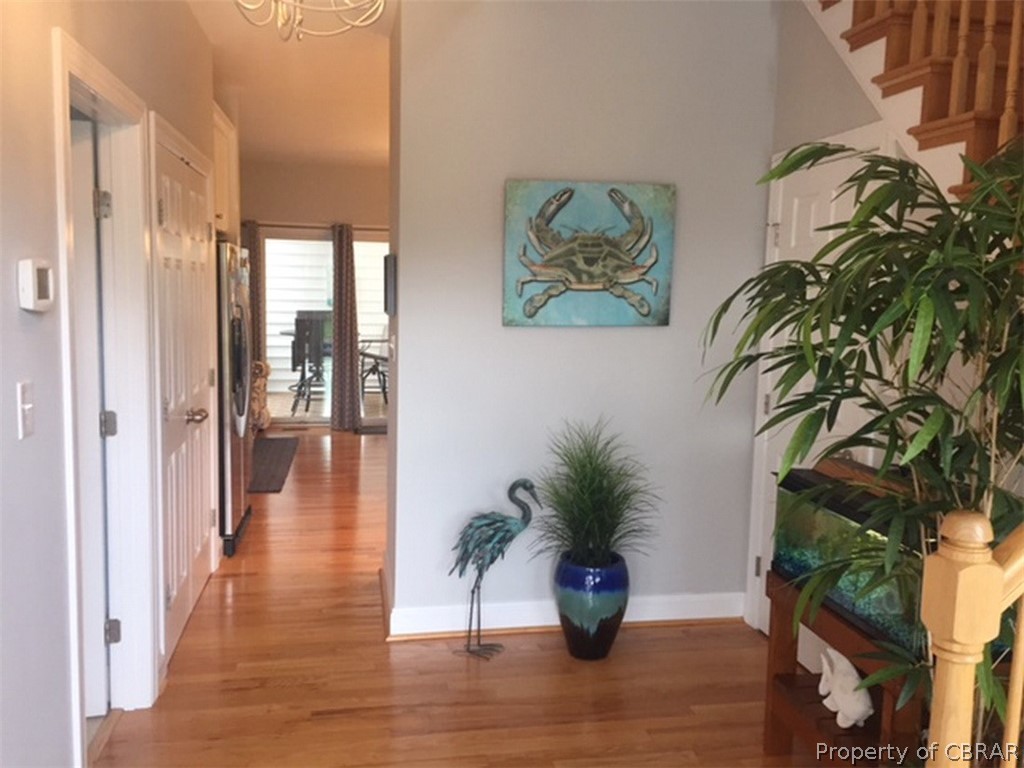 740 Marsh Pungo Road Locust Hill, VA 23092 - Photo 2 of 26 Foyer entry... Beautiful wood floors