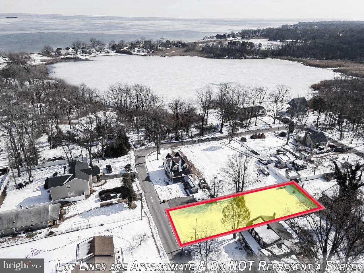 1933 Arundel Road Pasadena, MD 21122 - Photo 25 of 28 a view of a lake with a mountain
