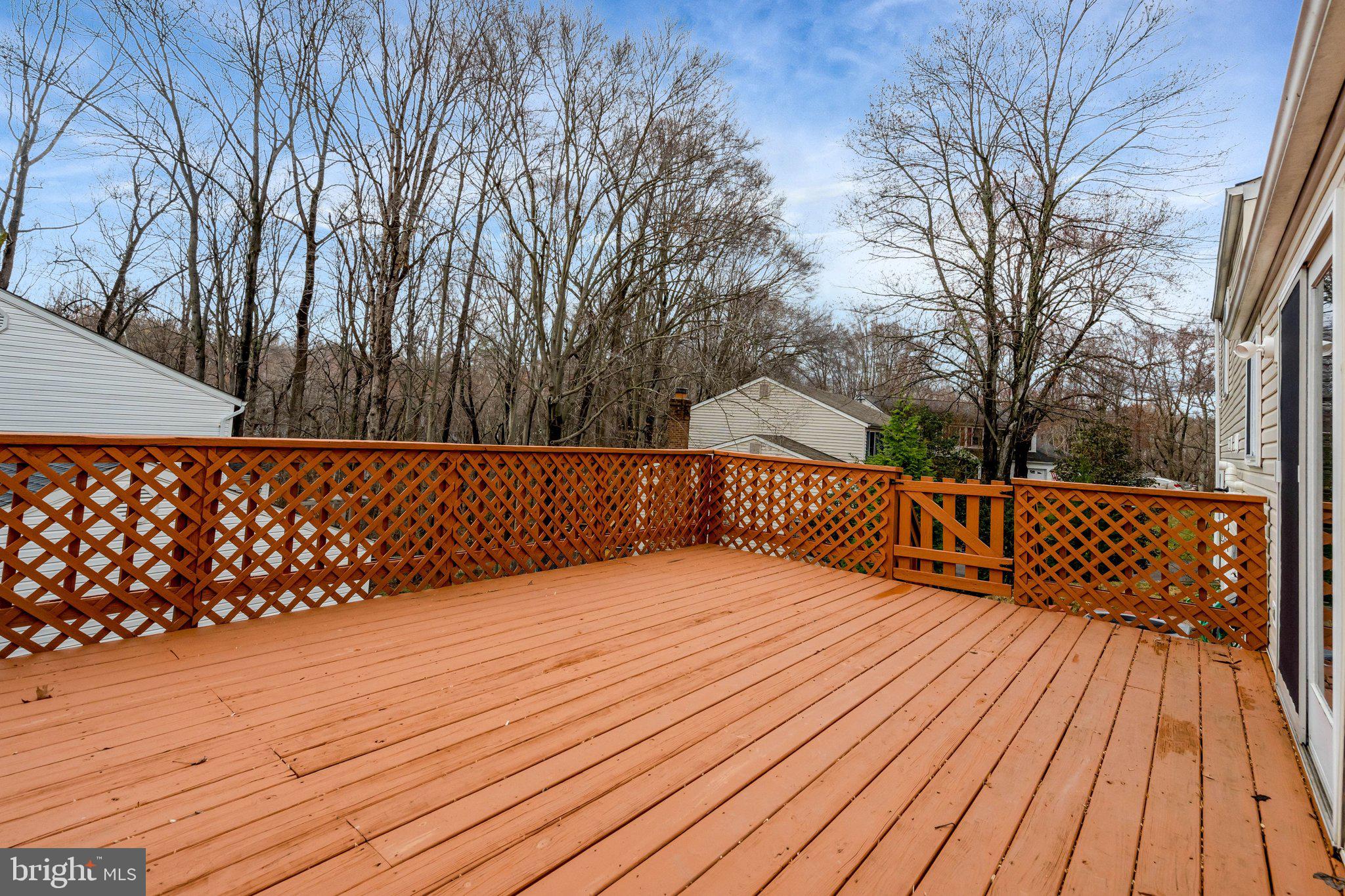 7743 Middle Valley Drive Springfield, VA 22153 - Photo 16 of 17 a view of wooden deck