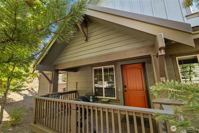 a view of a house with a porch