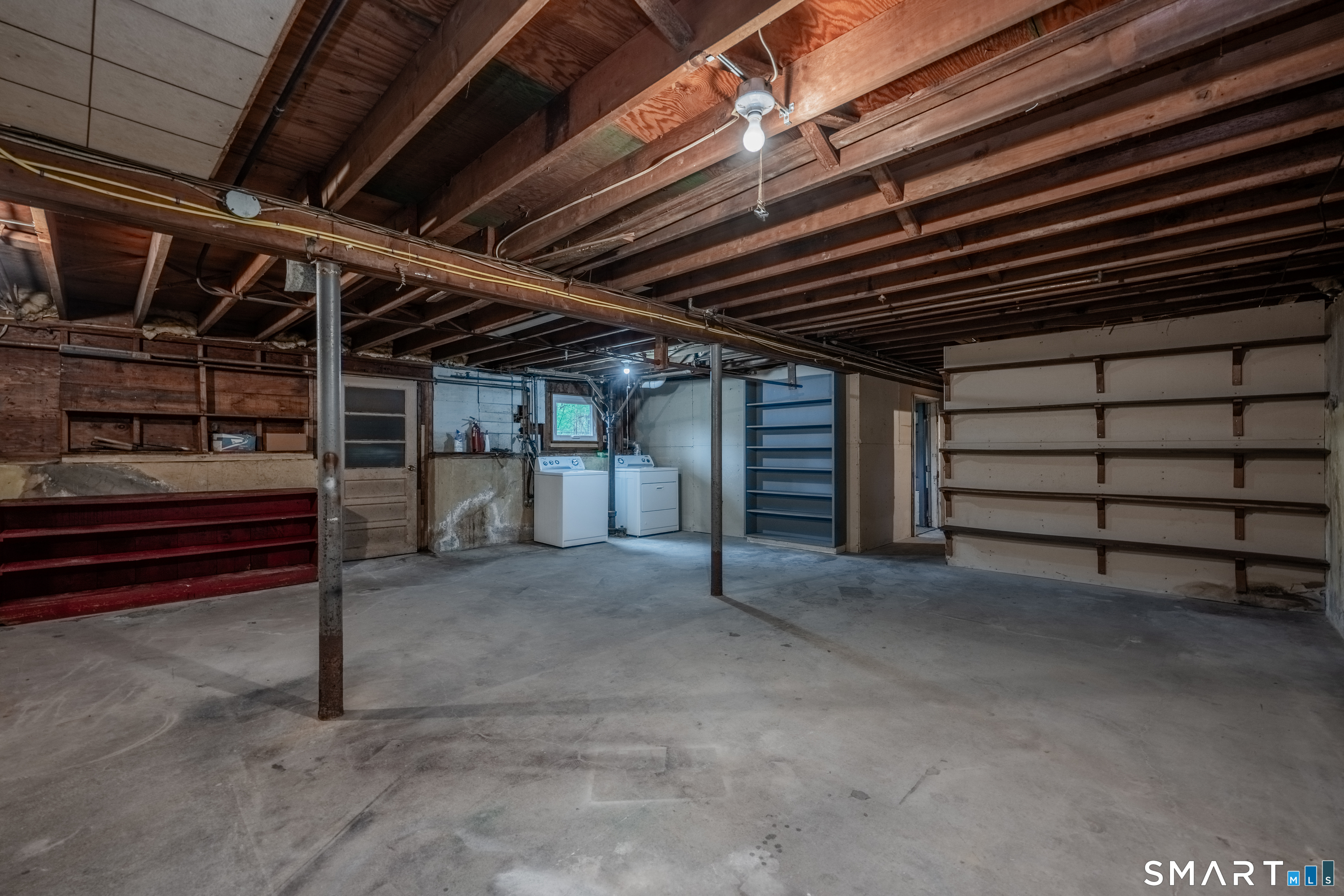 120 Goodwin Avenue Wethersfield, CT 06109 - Photo 17 of 30 Big wide open basement with laundry