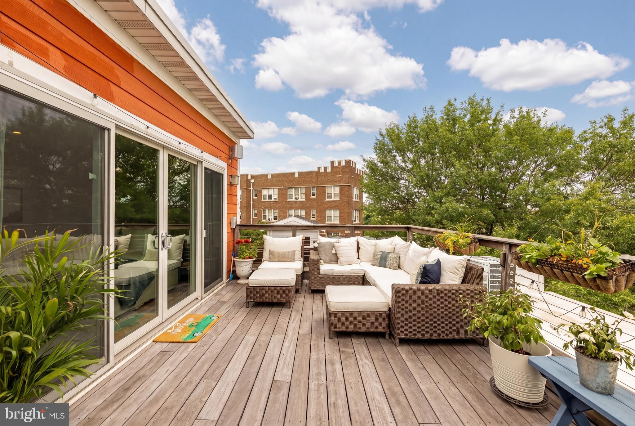 3602 16th Street Northwest, Unit 4 Washington, DC 20010 - Photo 37 of 50 Huge Ipe roofdeck