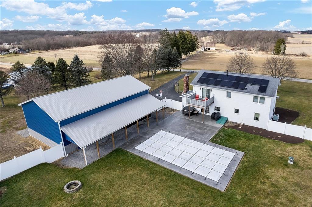 144 Wetzel Road Sarver, PA 16055 - Photo 11 of 48 a view of a terrace with a lake view