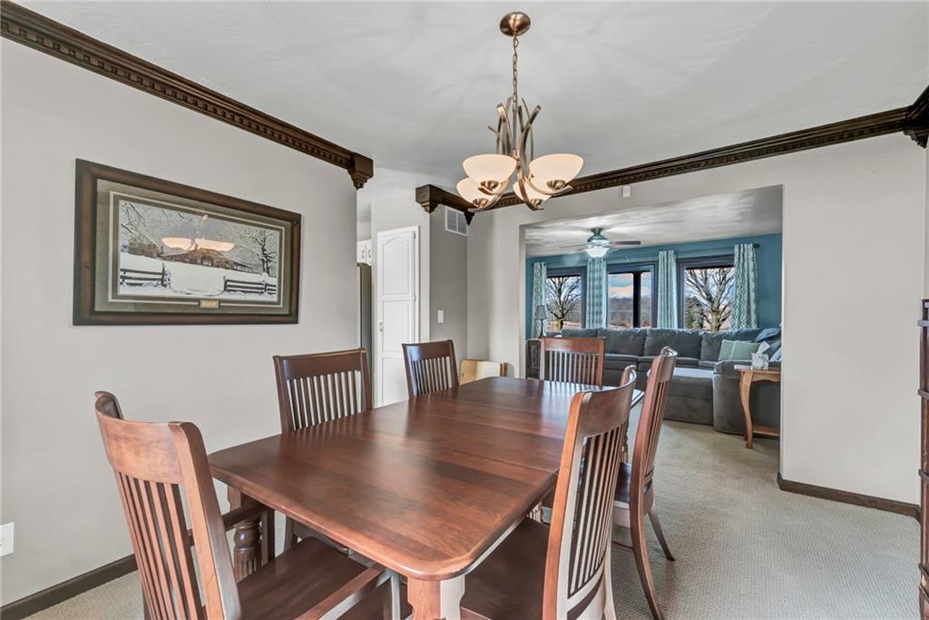 144 Wetzel Road Sarver, PA 16055 - Photo 24 of 48 a view of a dining room with furniture